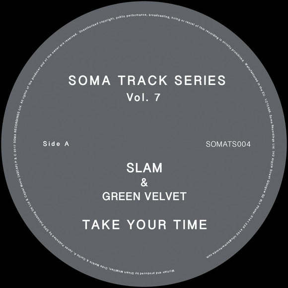 Slam & Green Velvet - Soma Track Series Vol. 7 [single sided]