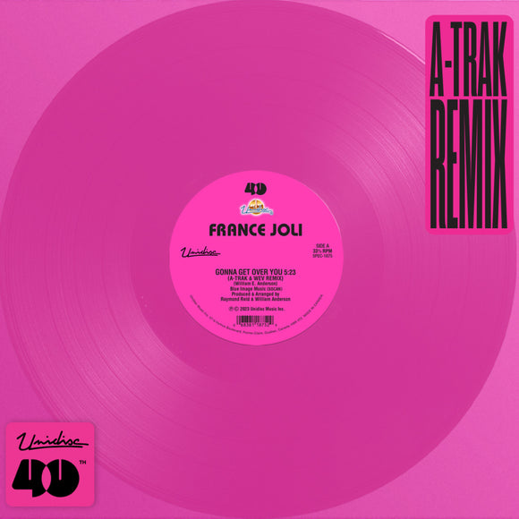 France Joli - Gonna Get Over You (A-Trak & Wev Remix) [Highlighter Pink Vinyl]