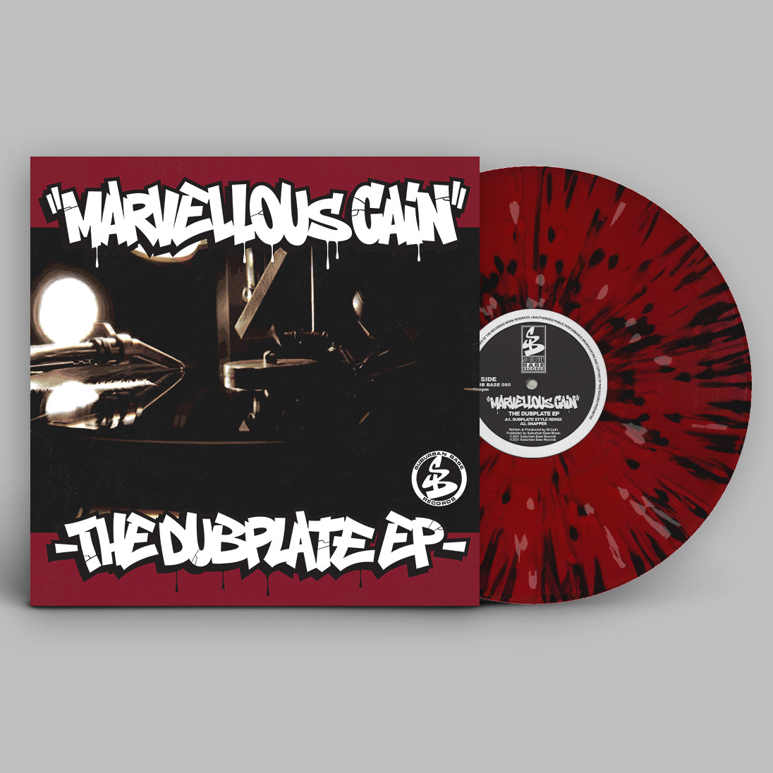 Marvellous Cain - Dubplate EP (Splatter Vinyl)
