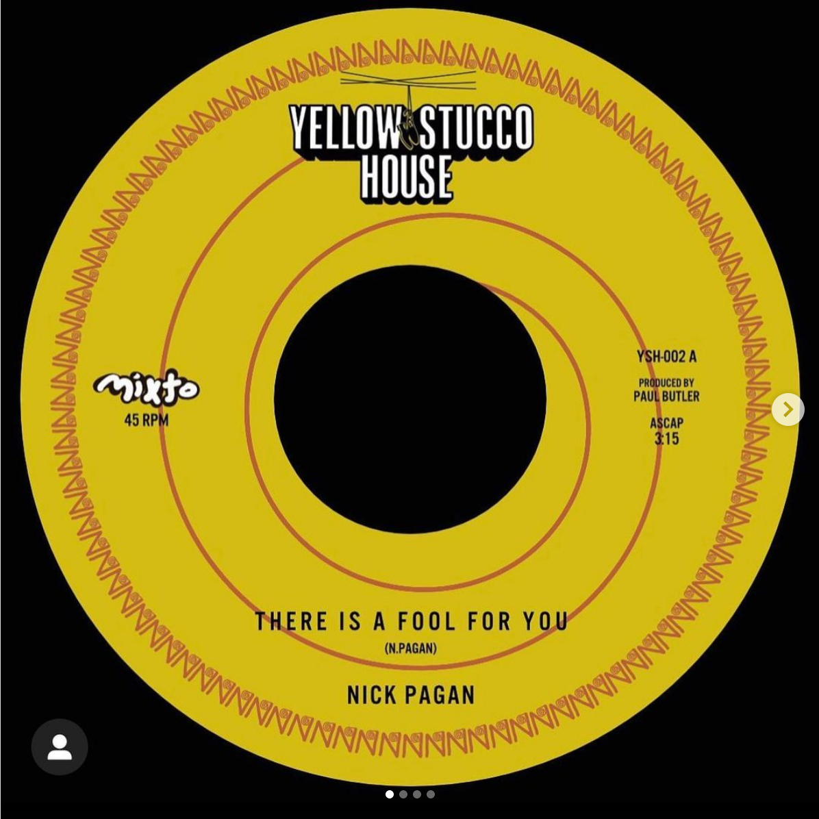 Nick Pagan - No Mames b/w There's a Fool For You
