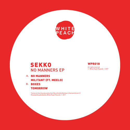 Sekko - No Manners EP