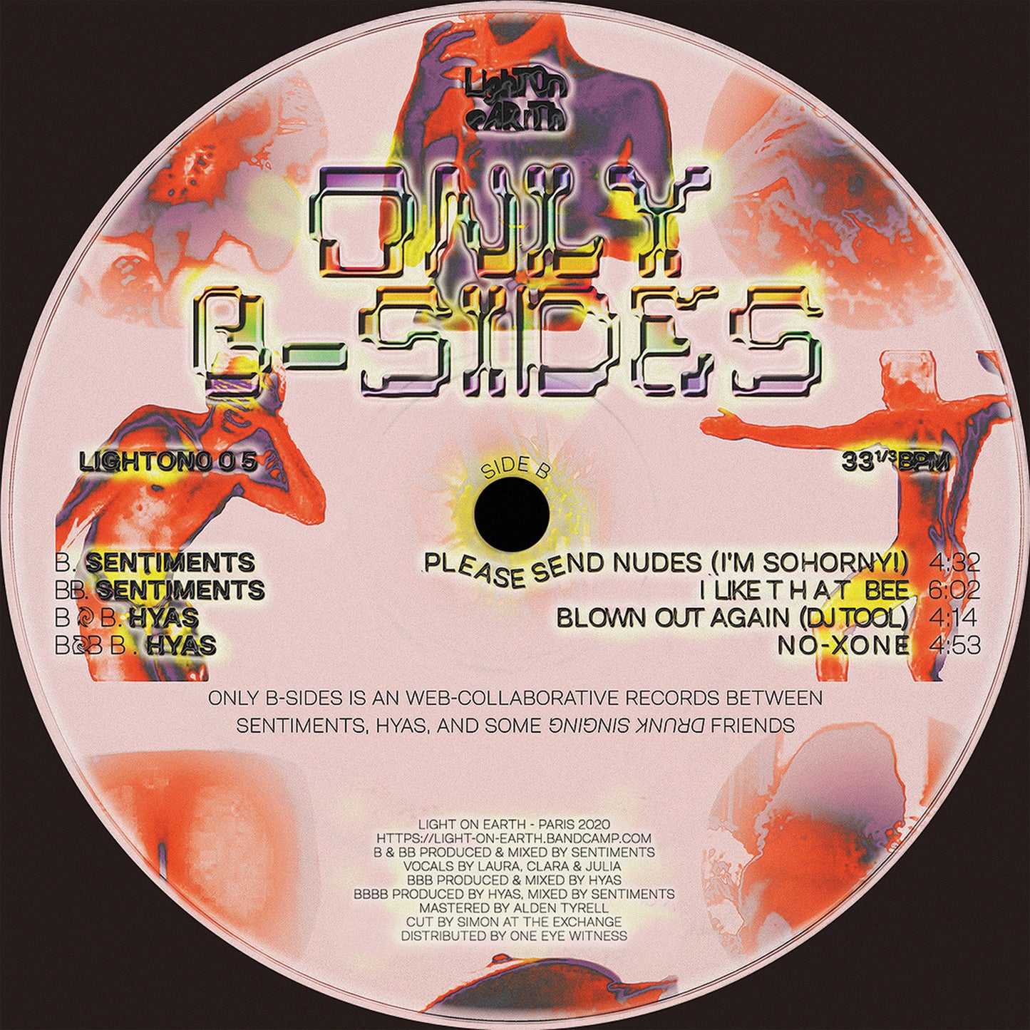 Sentiments & Hyas - Only B-Sides 12"