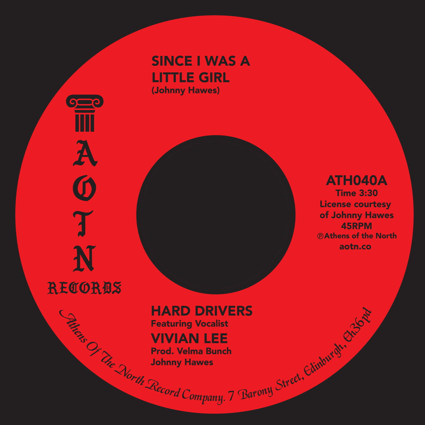 HARD DRIVERS feat VIVIAN LEE - Since I Was A Little Girl