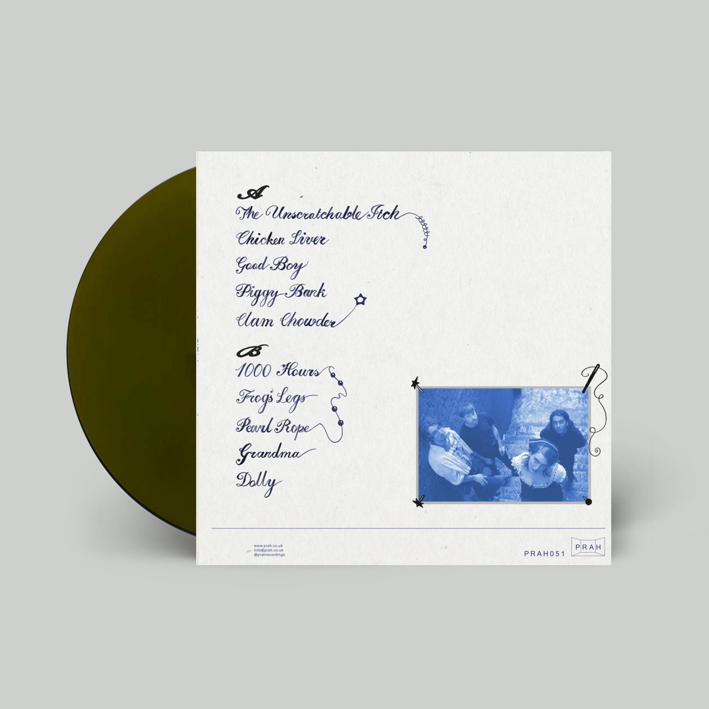 Sniffany and the Nits - The Unscratchable Itch (Khaki Vinyl Version)