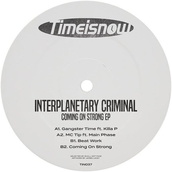 Interplanetary Criminal - Coming On Strong EP [solid gold vinyl / label sleeve]