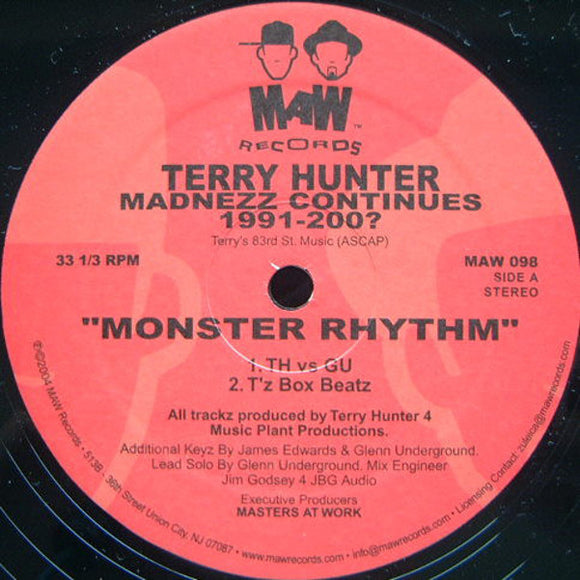 Terry Hunter - Madnezz Continues 1991-200?