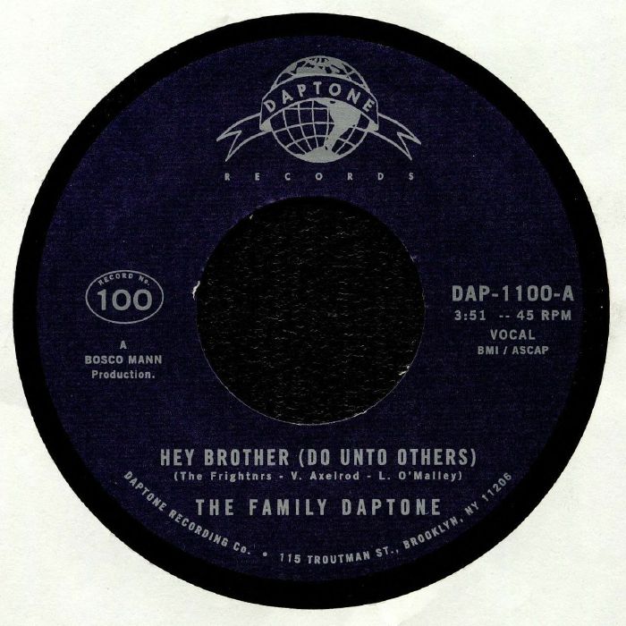 The FAMILY DAPTONE / THE 100 KNIGHTS ORCHESTRA - Hey Brother (Do Unto Others)
