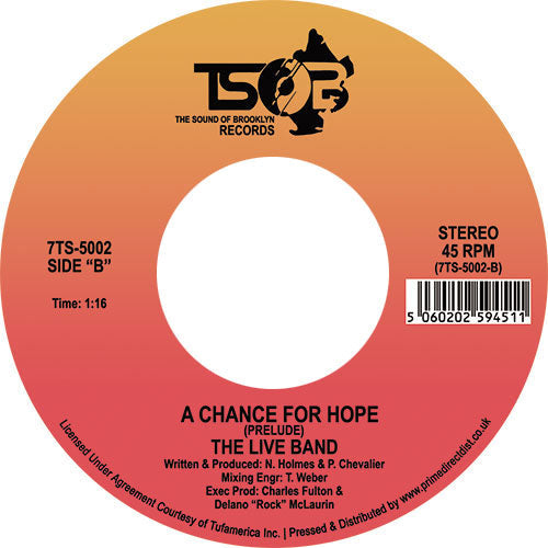 The Live Band - A Chance For Hope