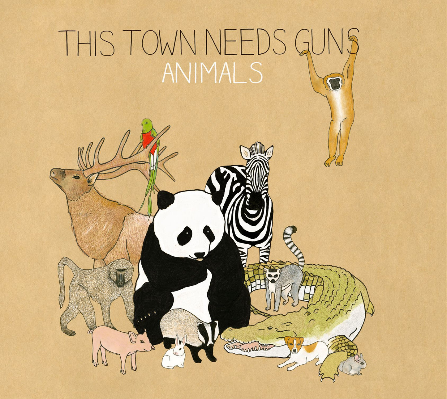 This Town Needs Guns - Animals (Blue / Green Galaxy Vinyl)