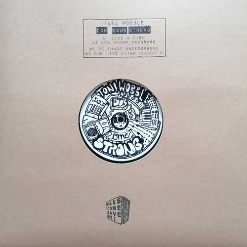 Toni Wobble - Dub Come Strong [12" handstamped record / recycled papersleeve]