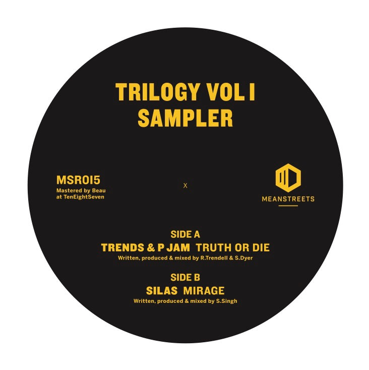 Trends / P Jam / Silas - Trilogy Vol 1 Sampler