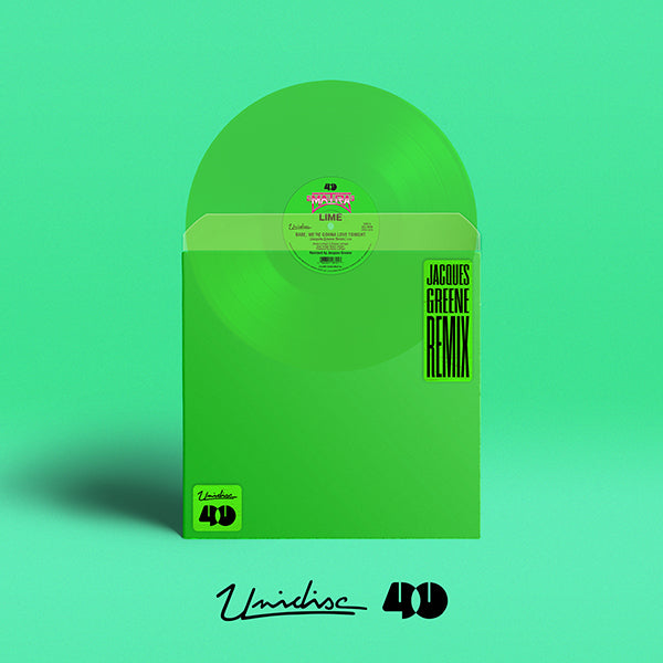 Lime x Jacques Greene - Babe, We're Gonna Love Tonight (Green Vinyl Pressing)