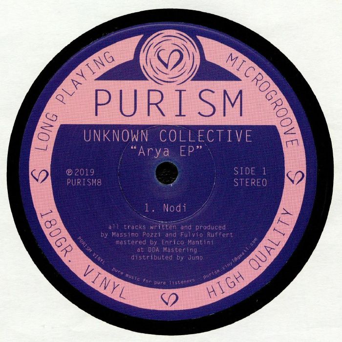 UNKNOWN COLLECTIVE - Arya EP