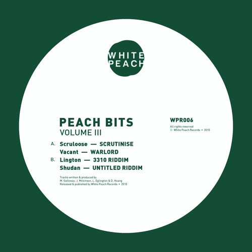 Vacant / Scruloose / Lington / Shudan - Peach Bits Vol.3
