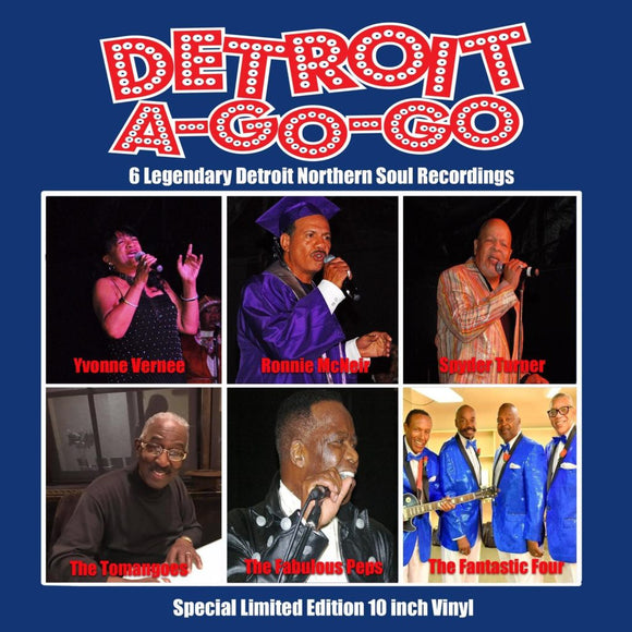 Various Artists - Detroit A-Go-Go - 6 Legandary Detroit Northern Soul Recordings