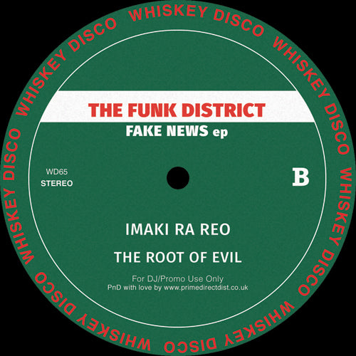 The SILVER RIDER/THE FUNK DISTRICT - Fake News EP