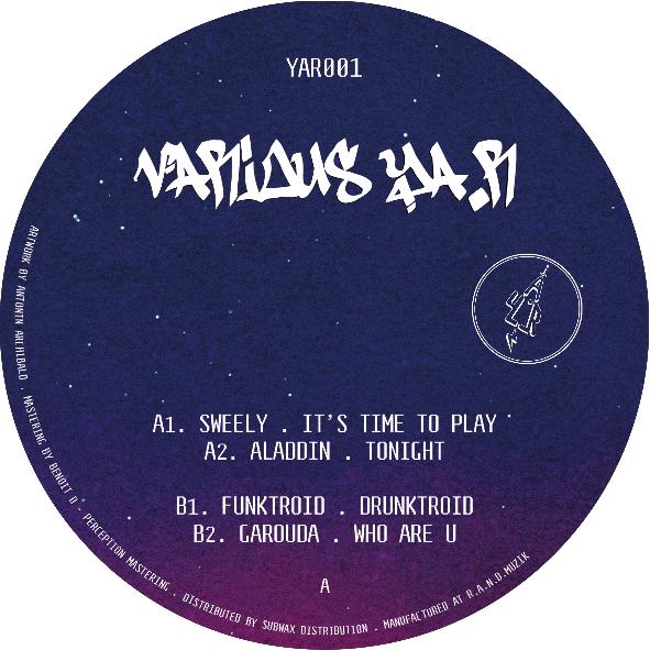Various (Sweely, Aladdin!, Funktroid, Garouda) - Various YAR 001