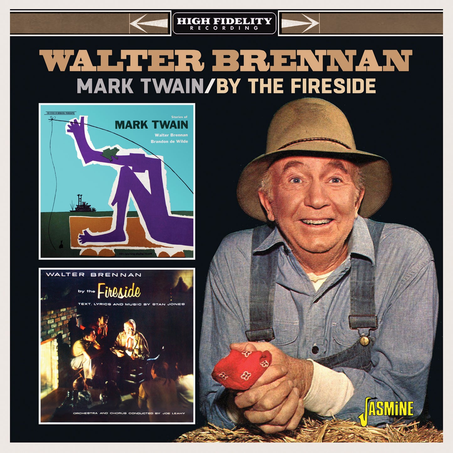 WALTER BRENNAN - MARK TWAIN / BY THE FIRESIDE