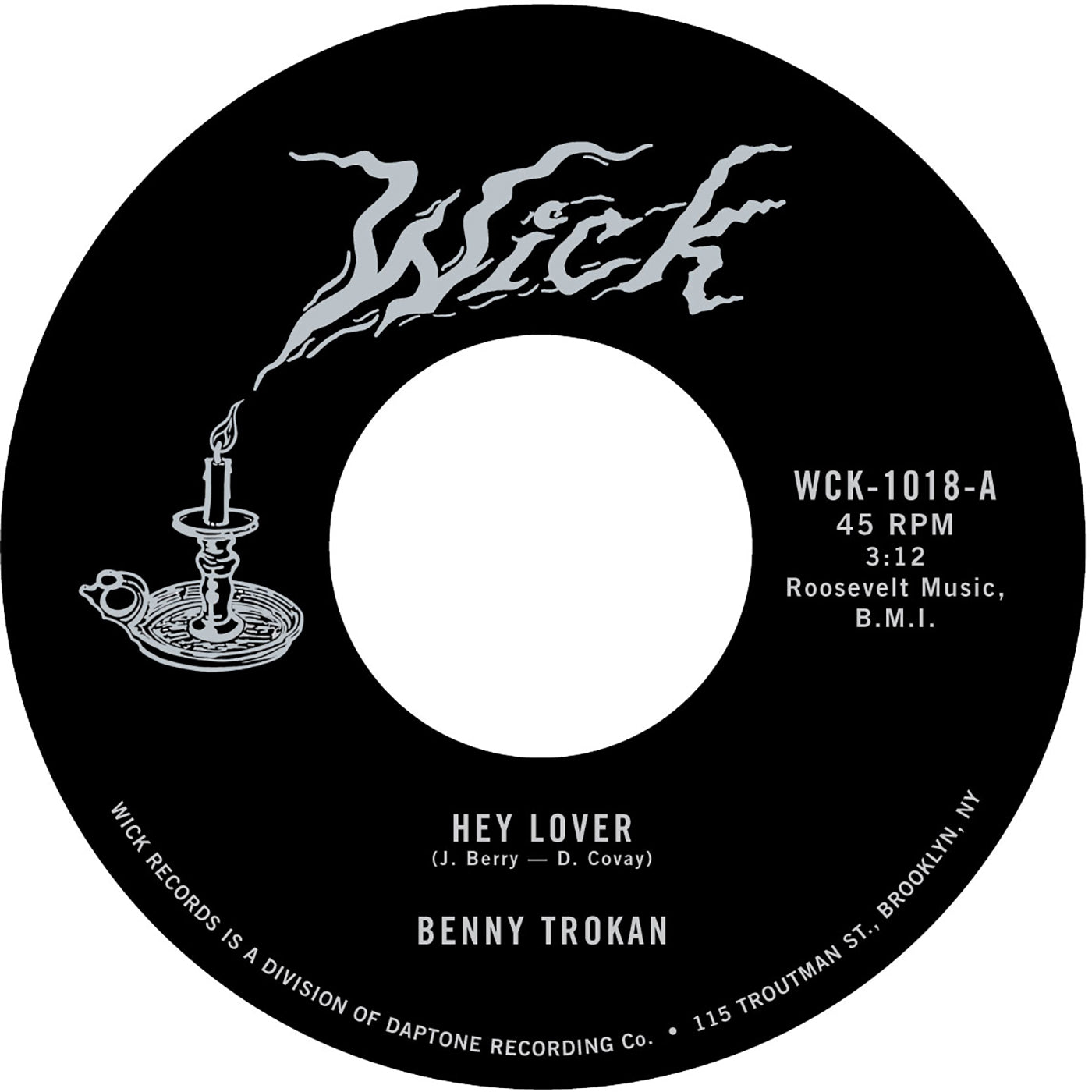 BENNY TROKAN - Hey Lover/Walking Back