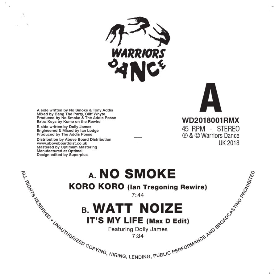 NO SMOKE/WATT NOIZE - Koro Koro (Ian Tregoning rewire)