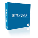 SHOW AND LISTEN - White LP Flip Frame 4 Pack