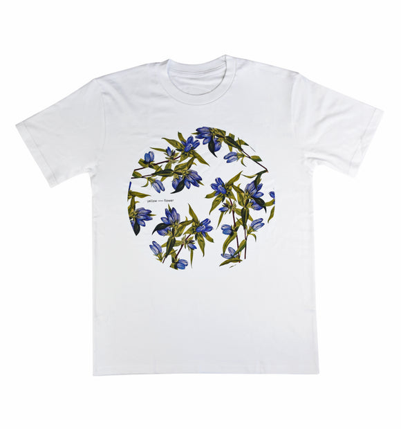 Yellow Flower T-shirts - White T-shirt