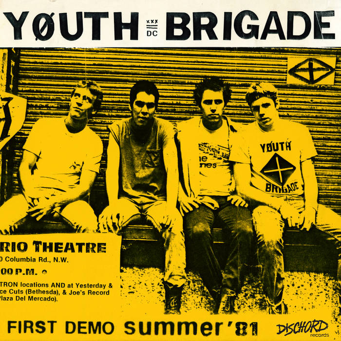 YOUTH BRIGADE - COMPLETE FIRST DEMO