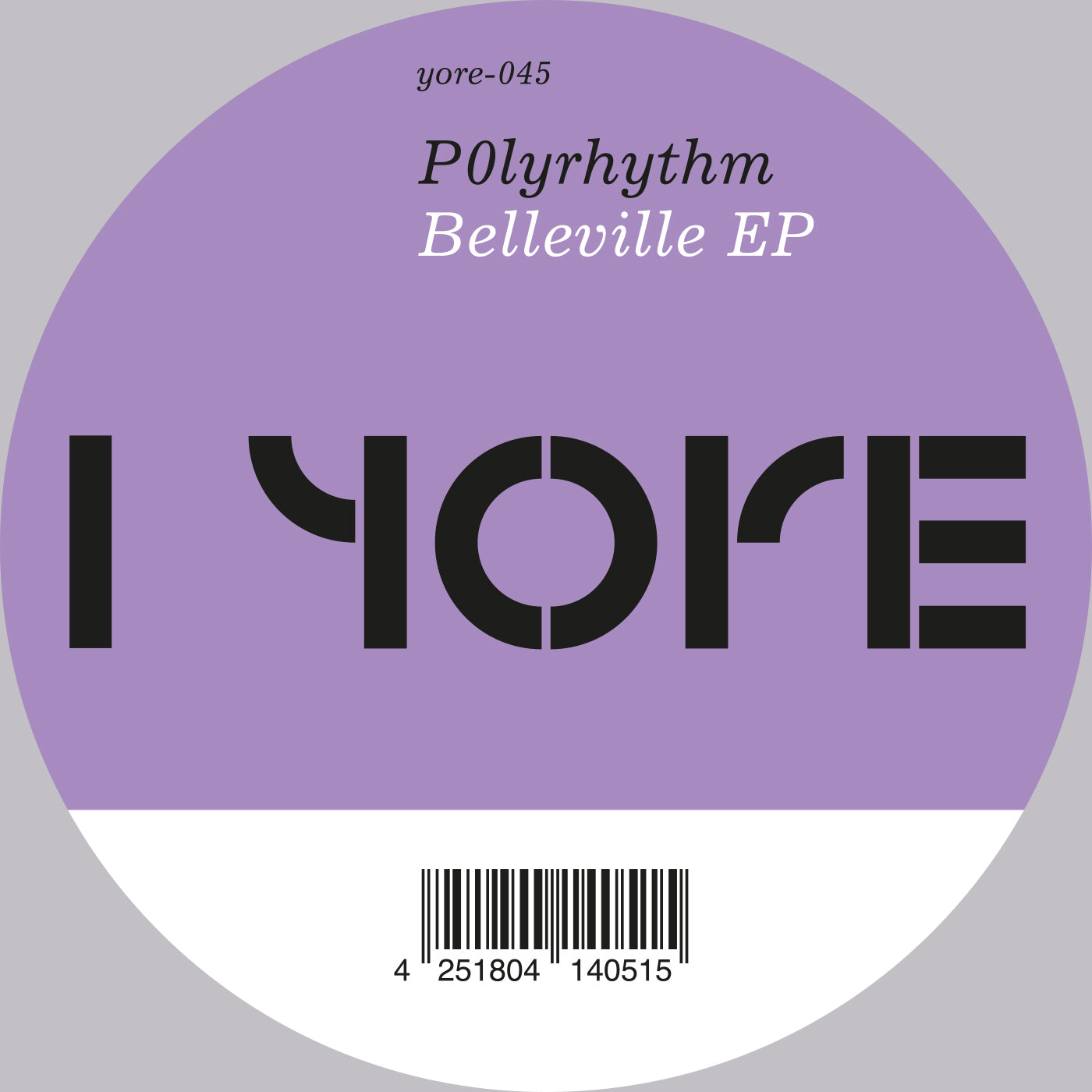 P0lyrhythm - Belleville EP