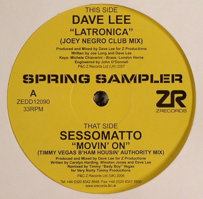 ZEDD RECORDS - SPRING SAMPLER
