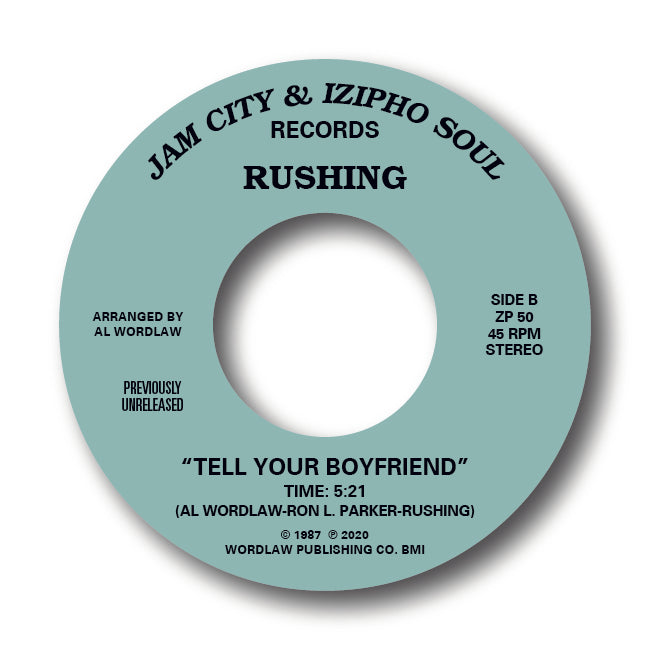 RUSHING - I WANT TO BE IN LOVE / TELL YOUR BOYFRIEND