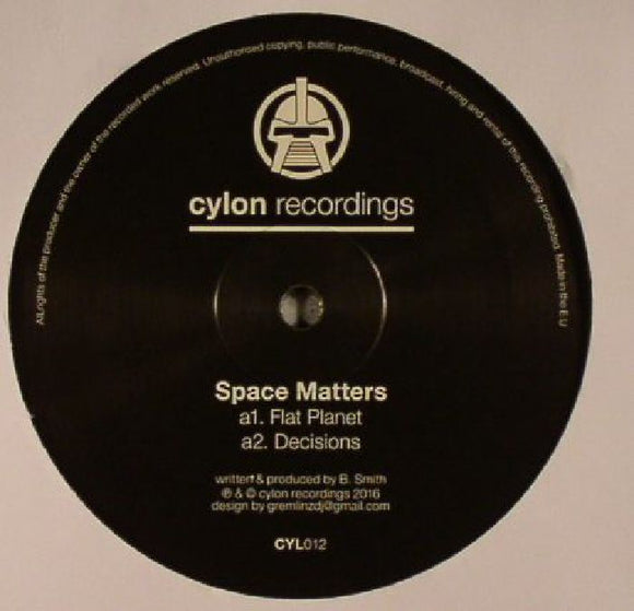 Space Matters - Flat Planet EP (Cylon vinyl)
