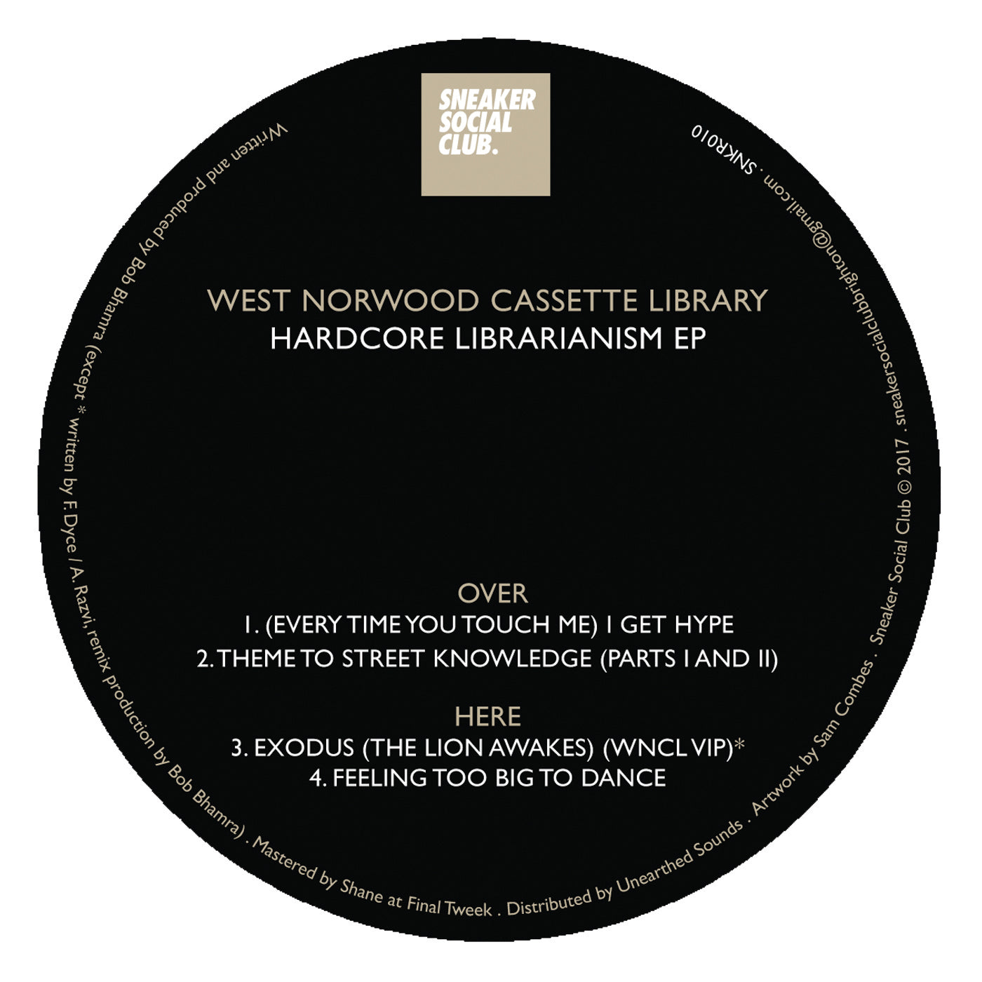 West Norwood Cassette Library - Hardcore Librarianism EP (1 PER PERSON)