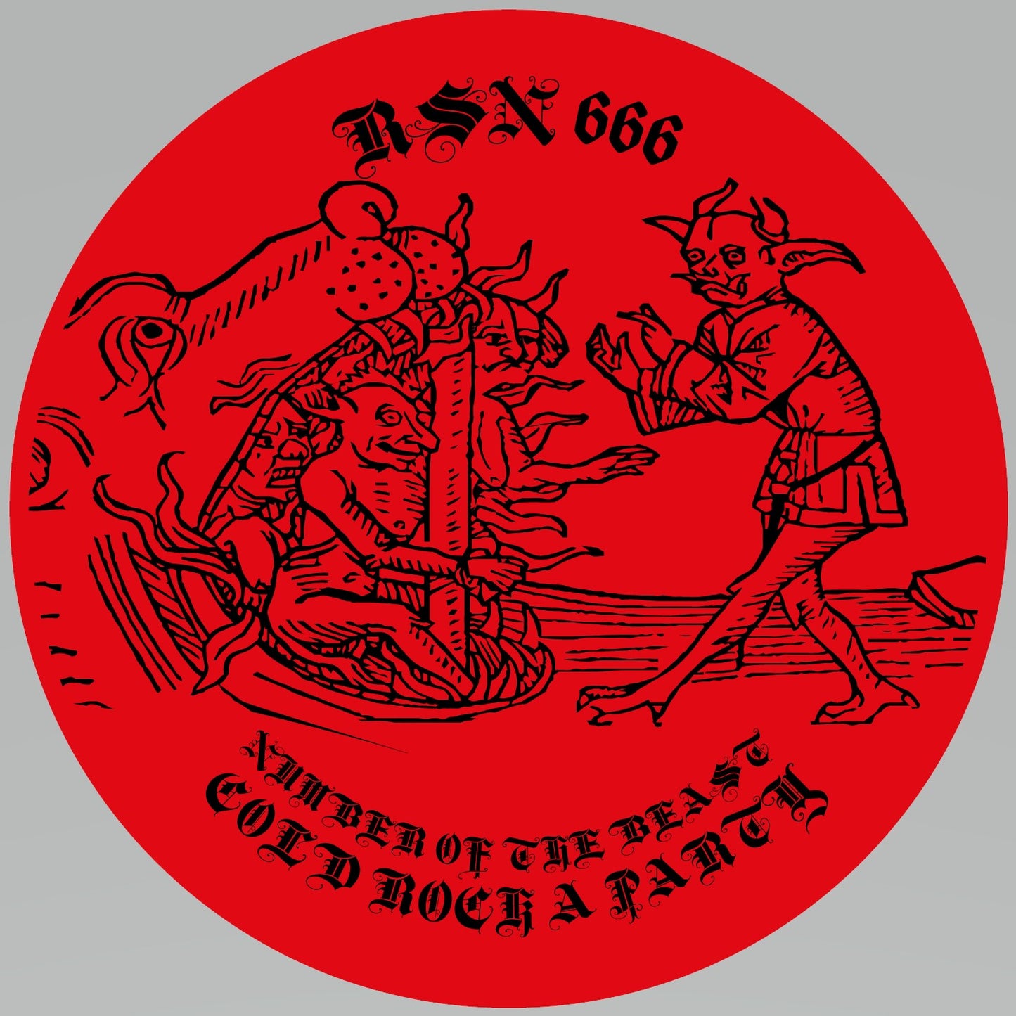 Audio Assault - Number Of The Beast / Cold Rock A Party