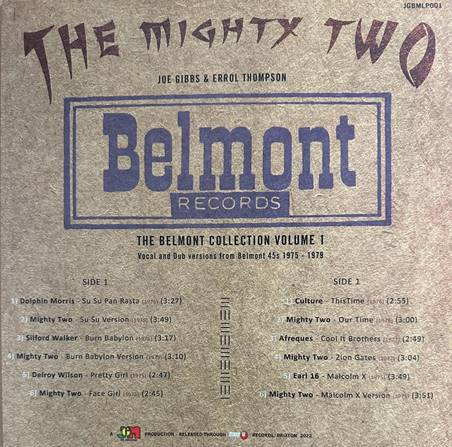 Various Artists - The Belmont Records Collection Vol. 1