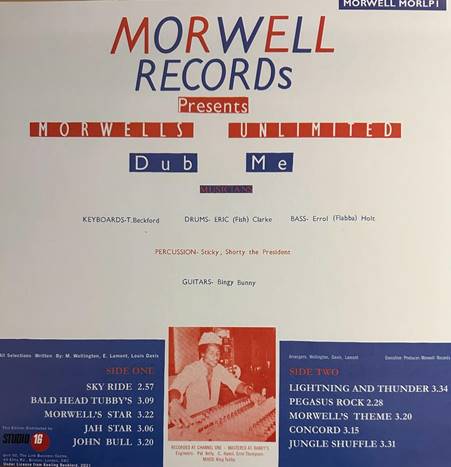 Morwells Unlimited - Dub Me