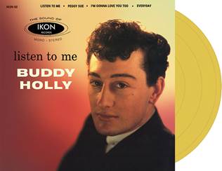 Buddy Holly - Listen To Me 10” EP (10" EP coloured vinyl)