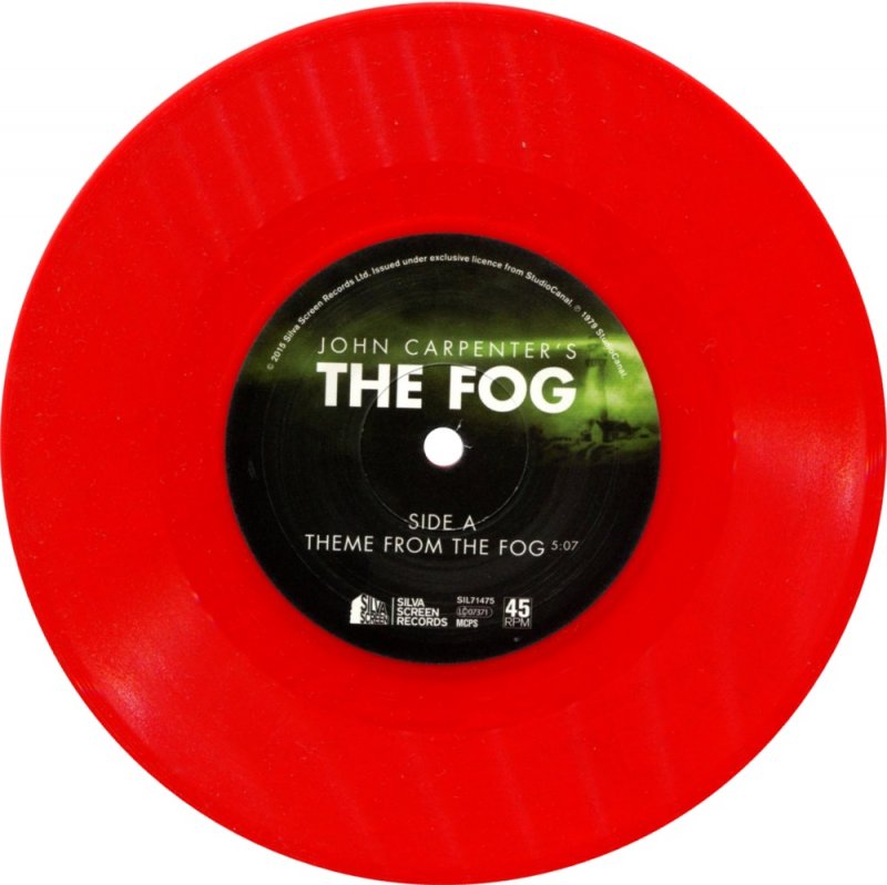 John CARPENTER - The Fog 7in (Ltd red vinyl)