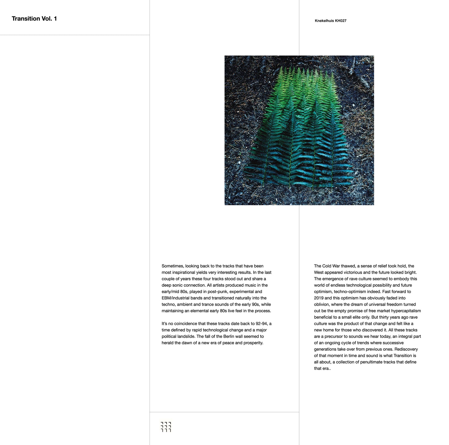 ADSR/CACOPHONY 33/DROME/ZEN PARADOX - Transition Vol 1