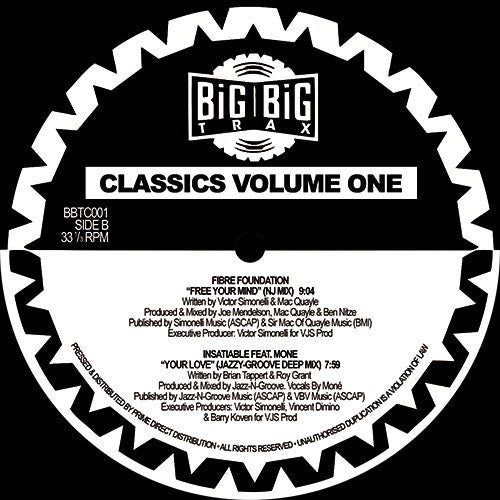 Various Artists - Big Big Trax Classics Vol 1