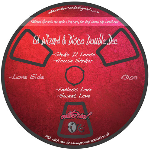 ED WIZARD & DISCO DOUBLE DEE - Love & Shake EP - EDITORIAL #13