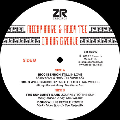 Micky More & Andy Tee - In Our Groove Sampler
