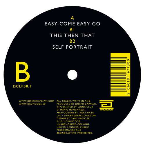 JOSEPH CAPRIATI - SELF PORTRAIT PT 1