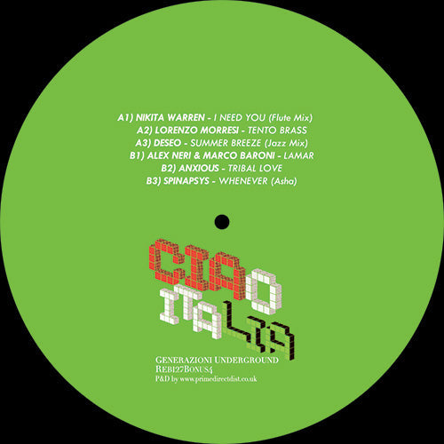 Various Artists - Generazioni Underground Bonus Quattro