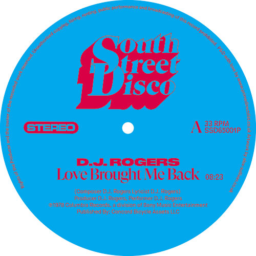 D.J. Rogers - Love Brought Me Back / Love You Forever