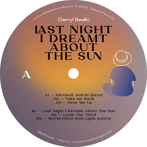Darryl Baalki - Last Night I Dreamt About The Sun EP