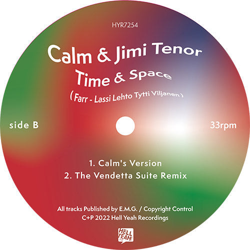 Calm & Jimi Tenor - Big City Takes EP