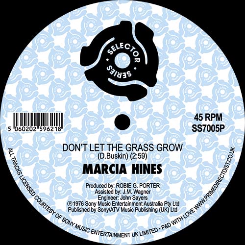Marcia Hines - You Gotta Let Go / Don’t Let The Grass Grow