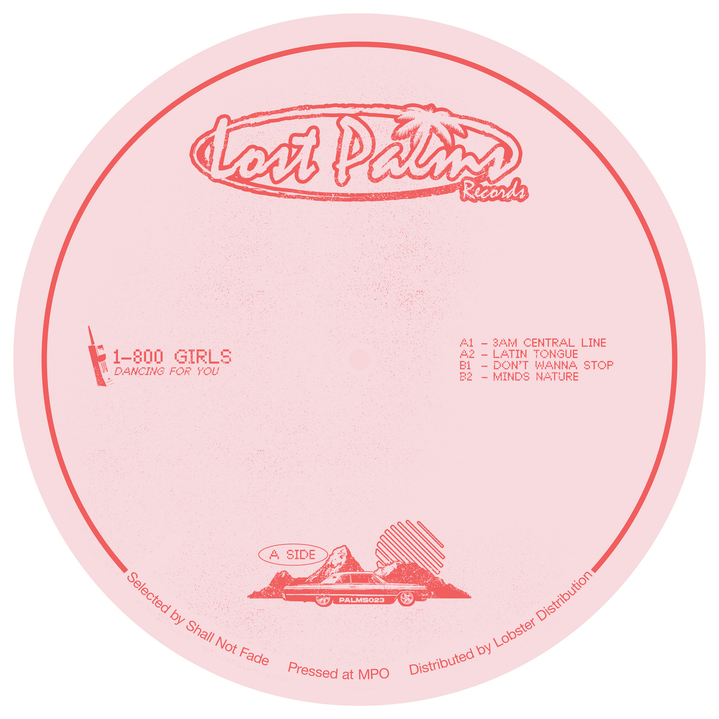 1-800 Girls - Dancing For You EP