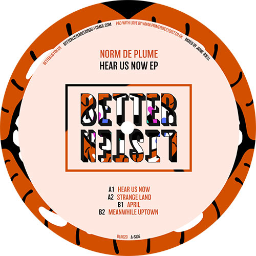 Norm De Plume - Hear Us Now EP
