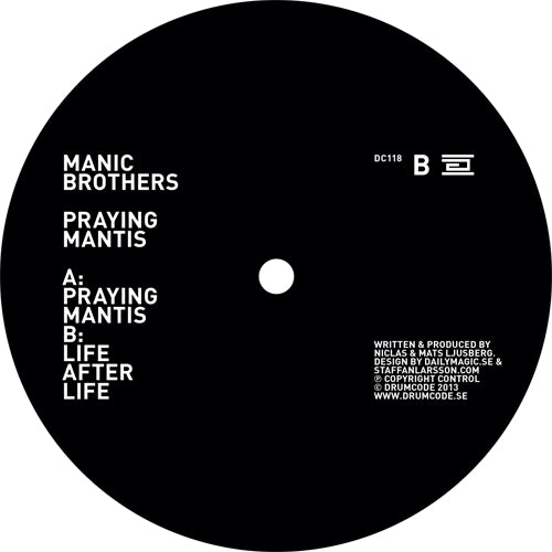 MANIC BROTHERS - PRAYING MANTIS